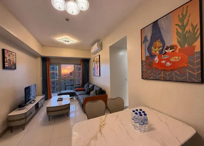Family 3bedrooms Seaview Poolview Retreat Next To Okada Casino Airports Moa شقة *